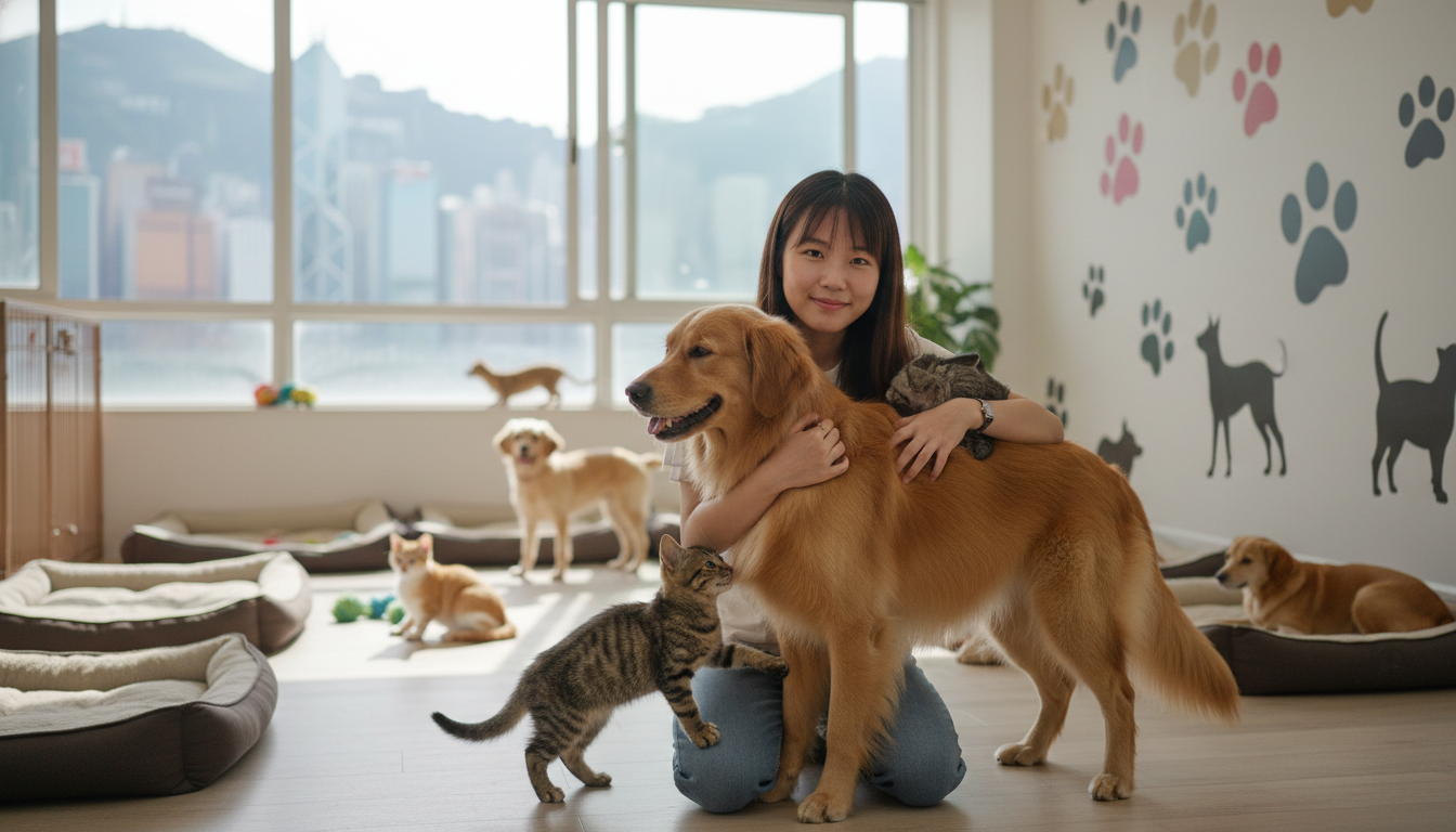 在香港選擇寵物時，領養是一個充滿愛心的選擇