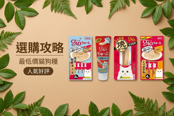 CIAO 選購攻略小圖 - CIAO 選購攻略 2026｜日本高品質貓狗肉泥及營養食品全面分析